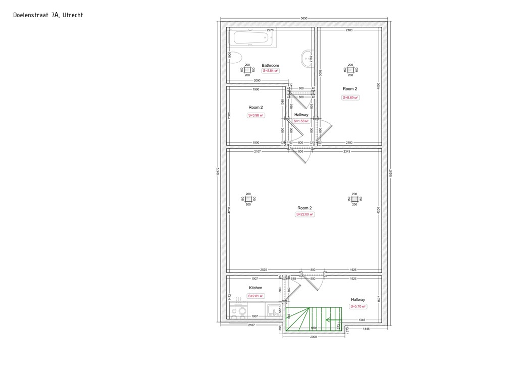 mediumsize floorplan